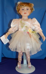 Fine Bisque Porcelain Ballerina Doll