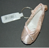 Ballet Slipper Key Chain