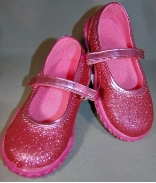 Children's Pink Glitter Shoes
