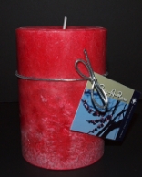Soy Pillar Candle White Cherry Blossom