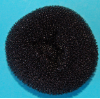 Mini Black Hair Bun Shaper Hair Rat (SKU: HMINIBRATBLACK)