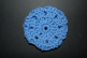 Sky Blue Crocheted Hair Bun Cover-Blocked (SKU: HBC-A4SKYB001)